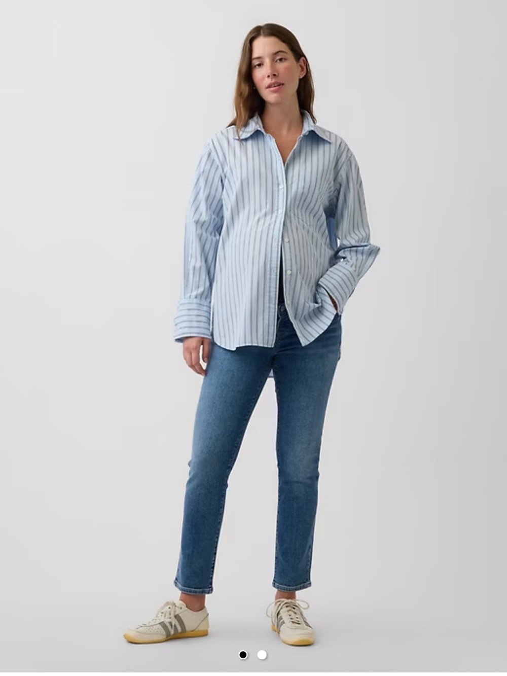 GAP Maternity Inset Panel Vintage Slim Jeans